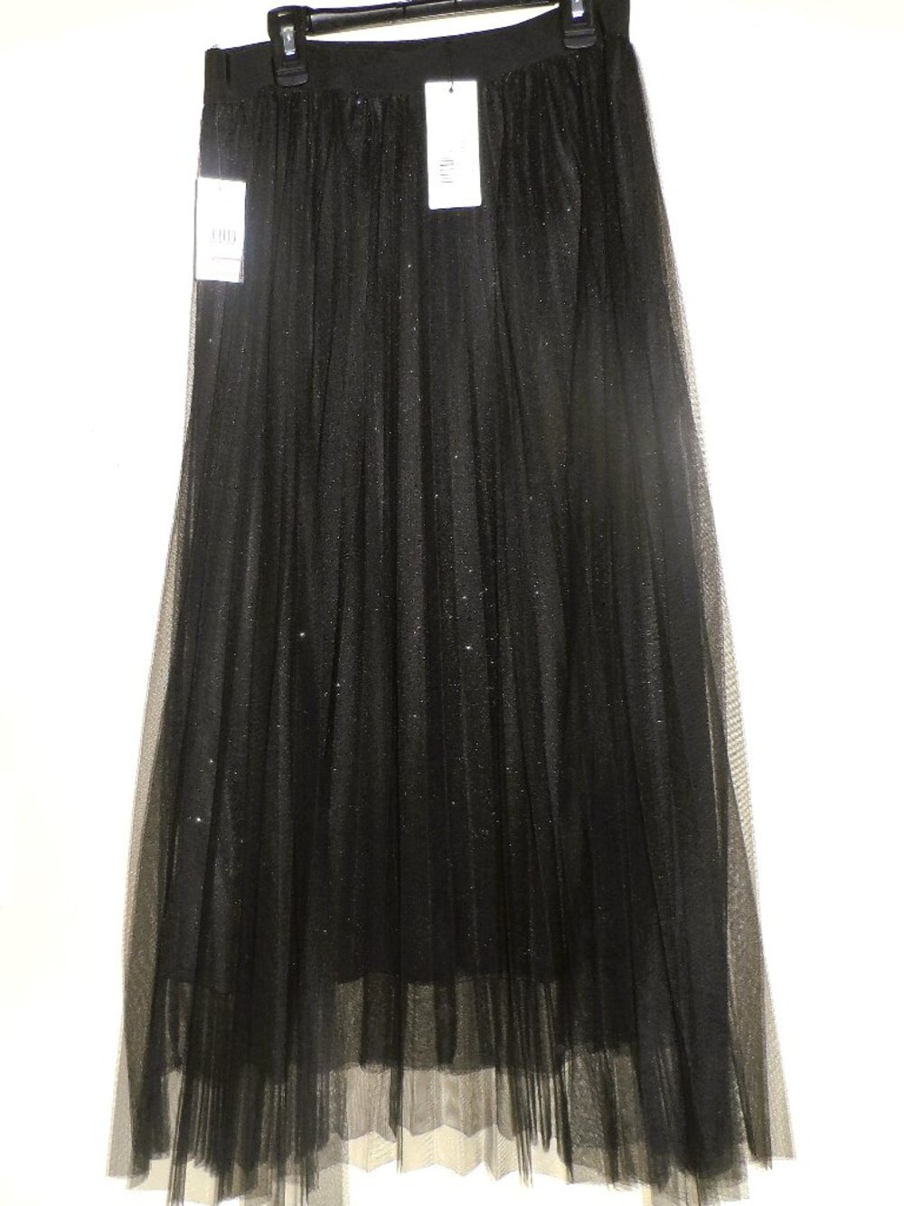 Molly Bracken - Elegant Black Tulle Layered Skirt - M/L, NEW
